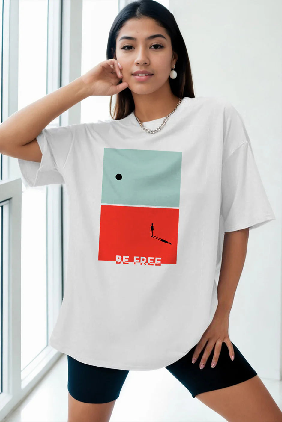 Female Be Free Oversized T-Shirt
