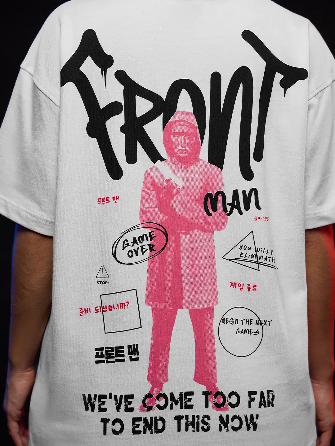 Squid Game Front Man Boyfriend T-Shirts Unsex