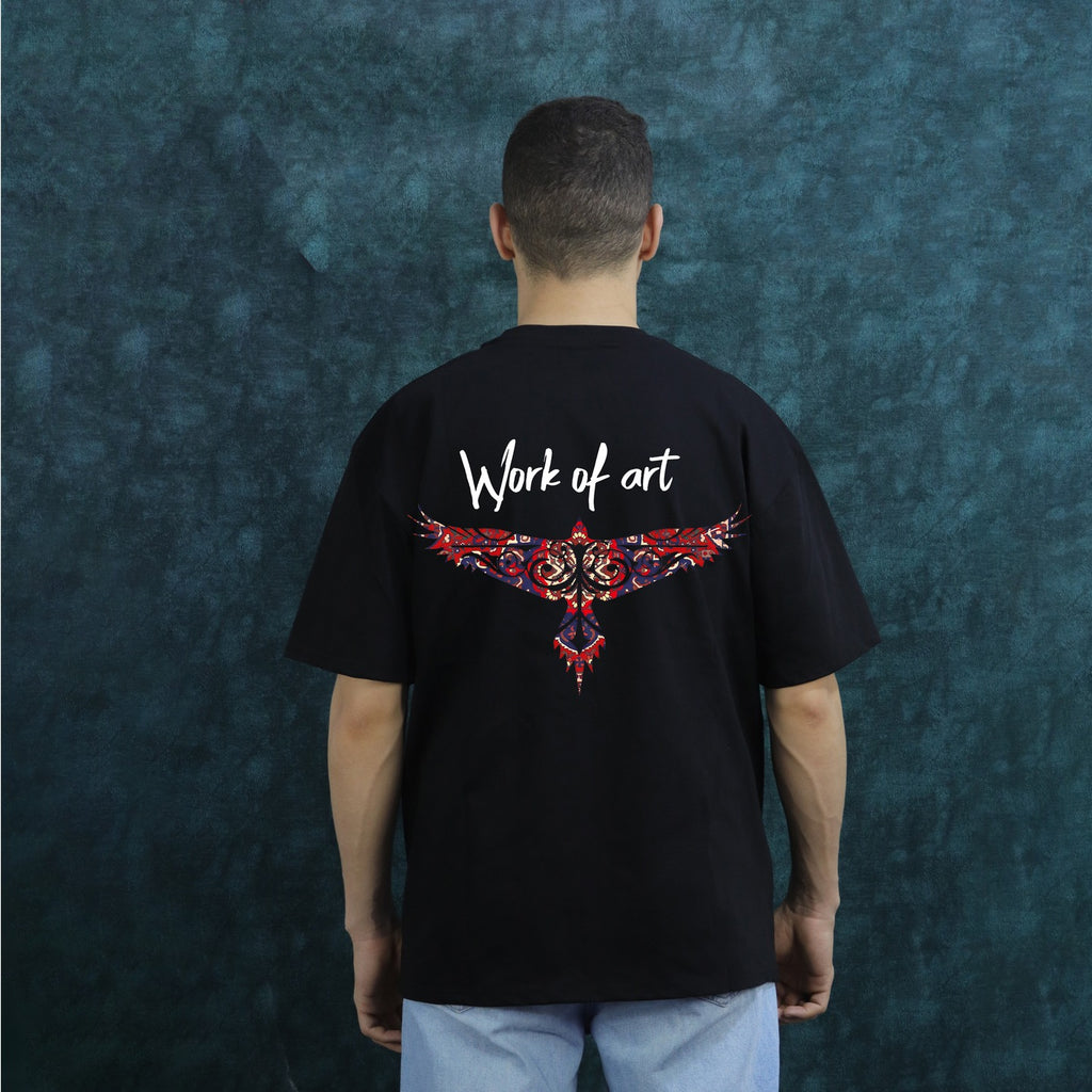 Work of Art I Black Adition Oversize T-Shirt
