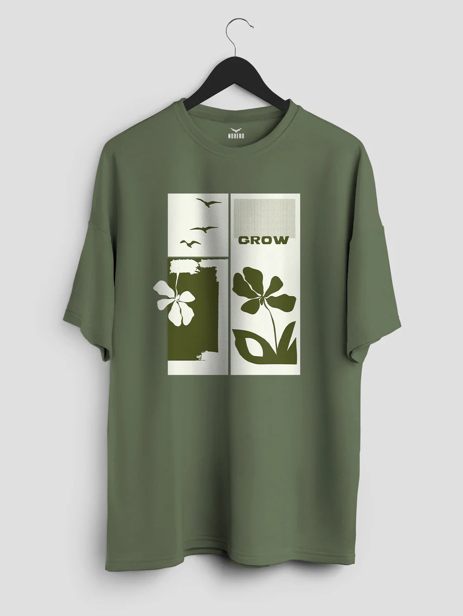 Olive Oversized T-Shirt