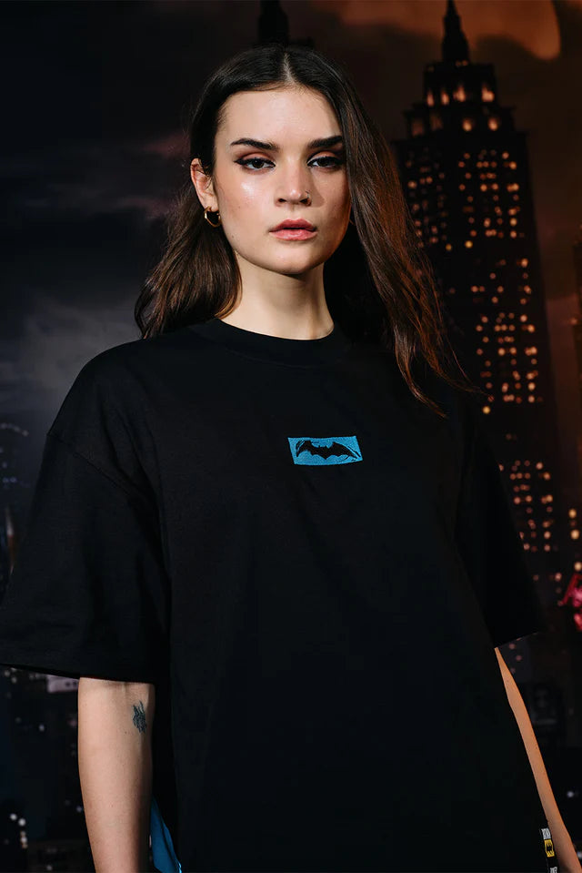 Bat In Dark Oversized T-shirt Unisex