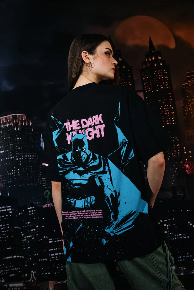 Bat In Dark Oversized T-shirt Unisex