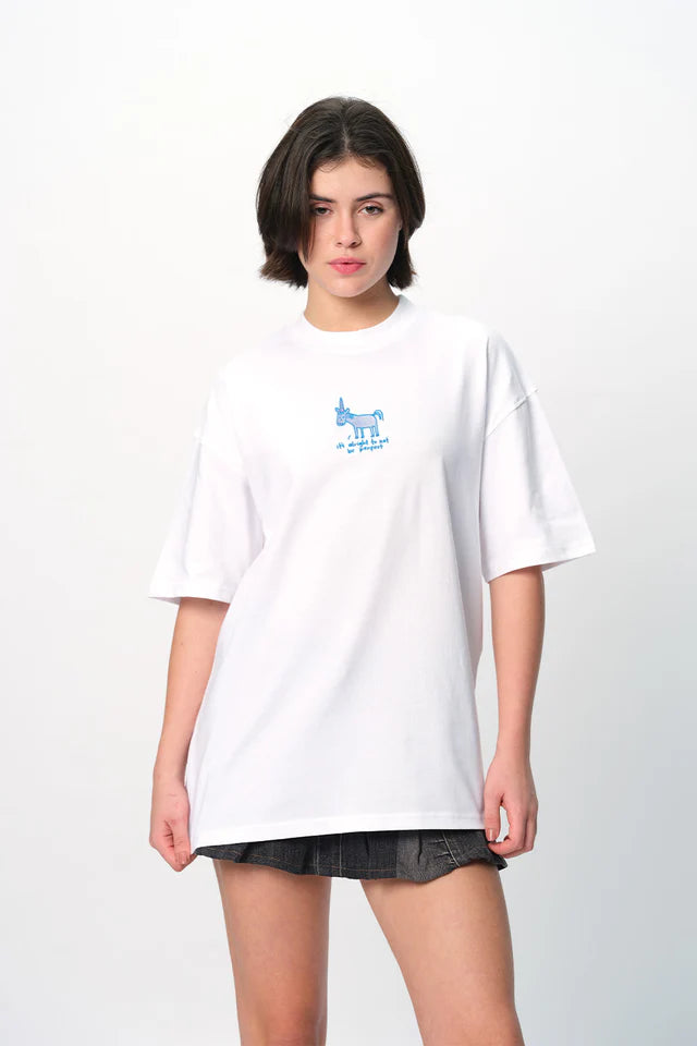 Perfect Is Boring Oversized T-shirt Unisex