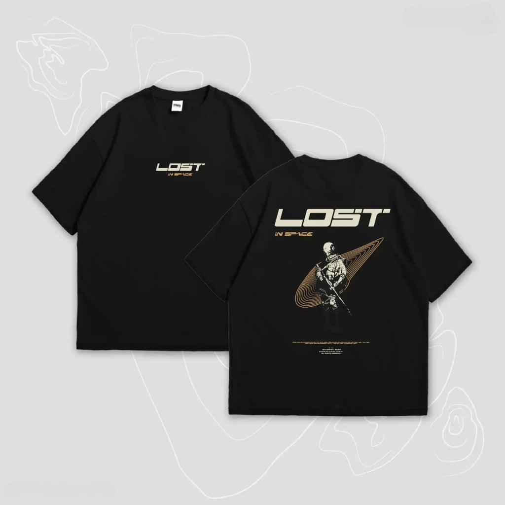 LOST In Space I  Black Knight Oversized T-Shirt