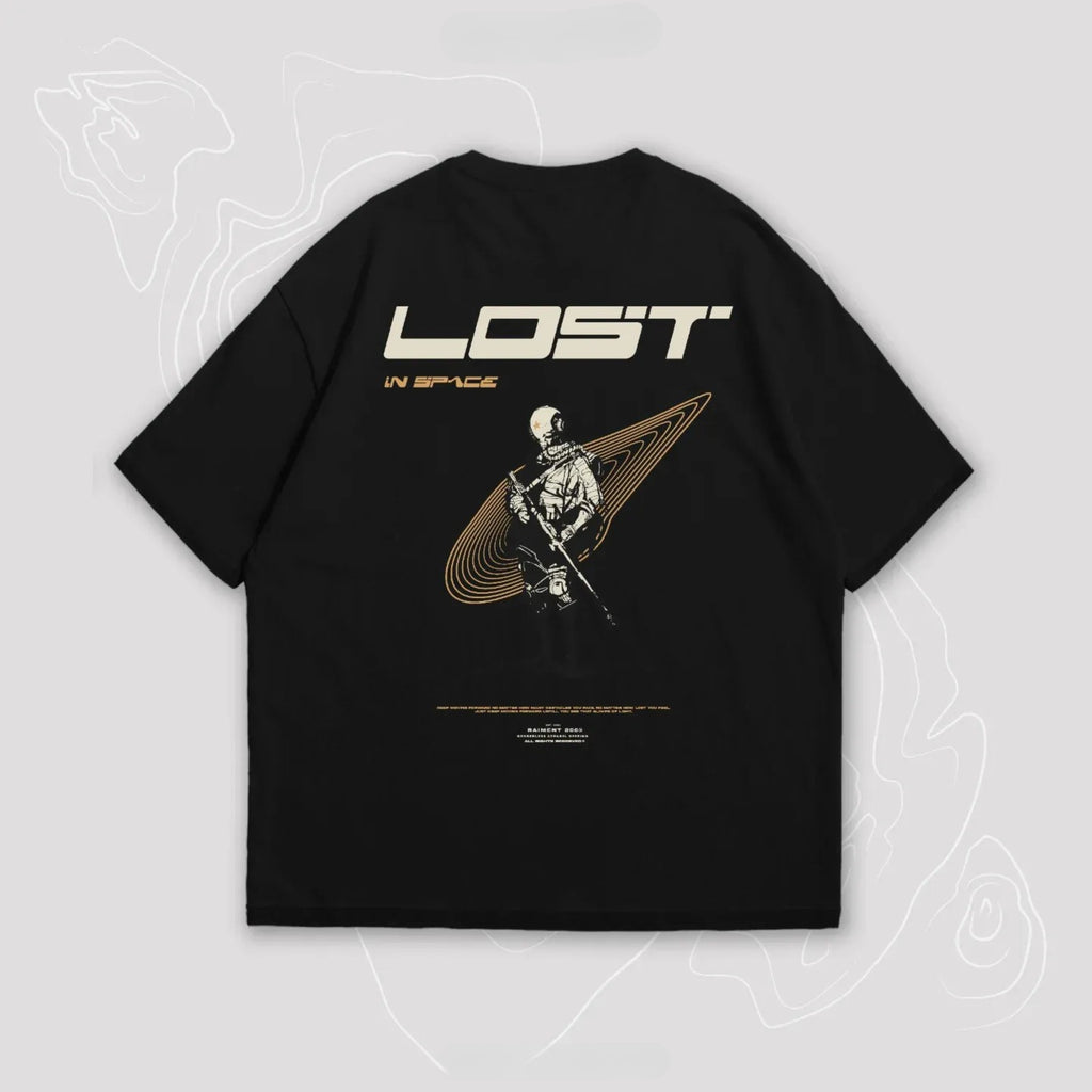LOST In Space I  Black Knight Oversized T-Shirt