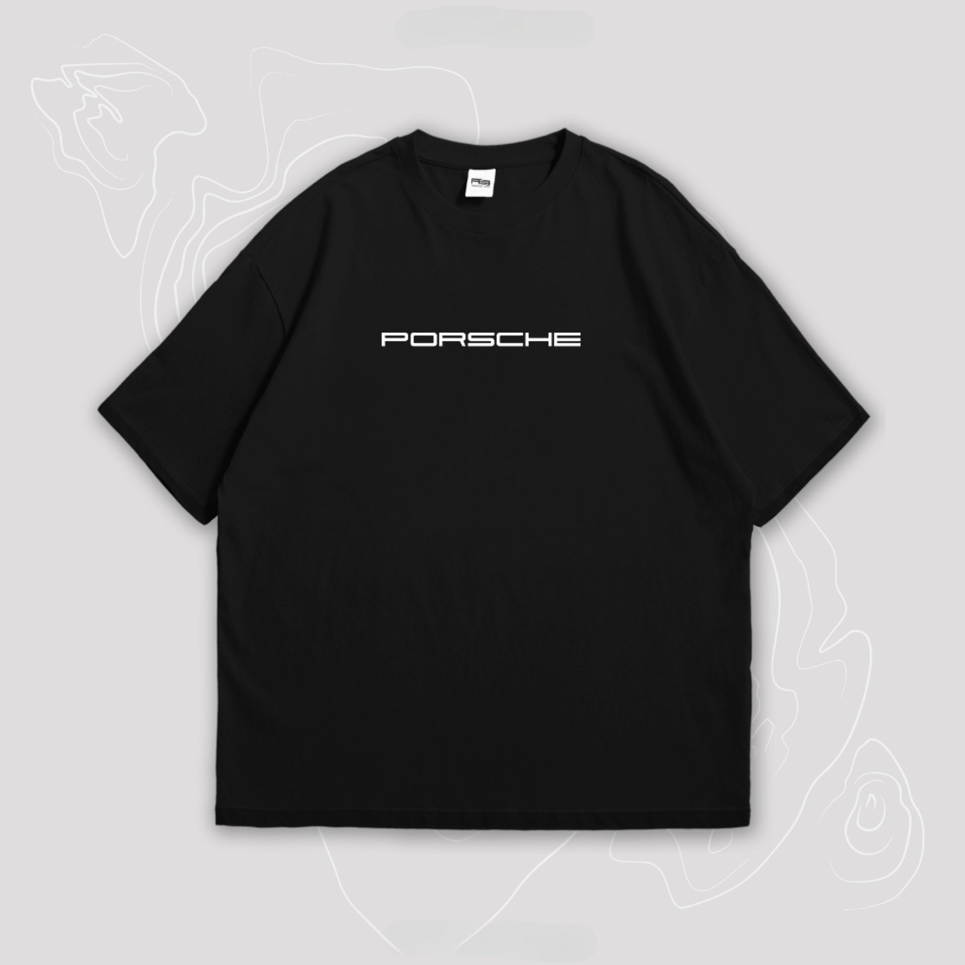 PORSCHE I Black Edition Oversize T-Shirt