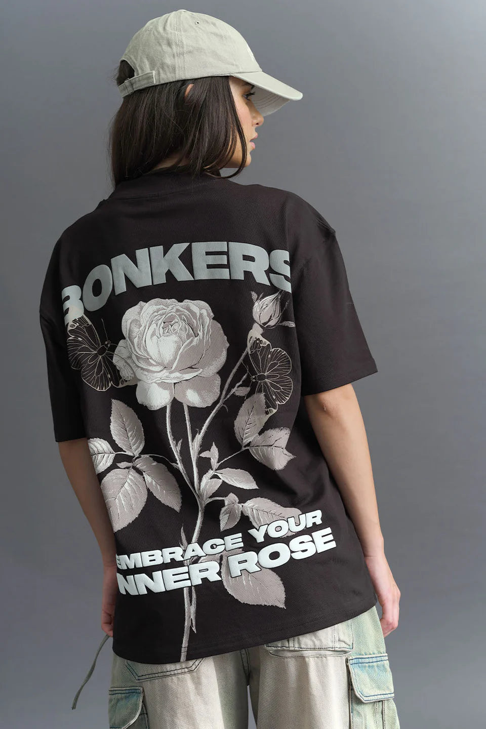 Embrace Your Inner Rose Premium Oversized Female T-shirt