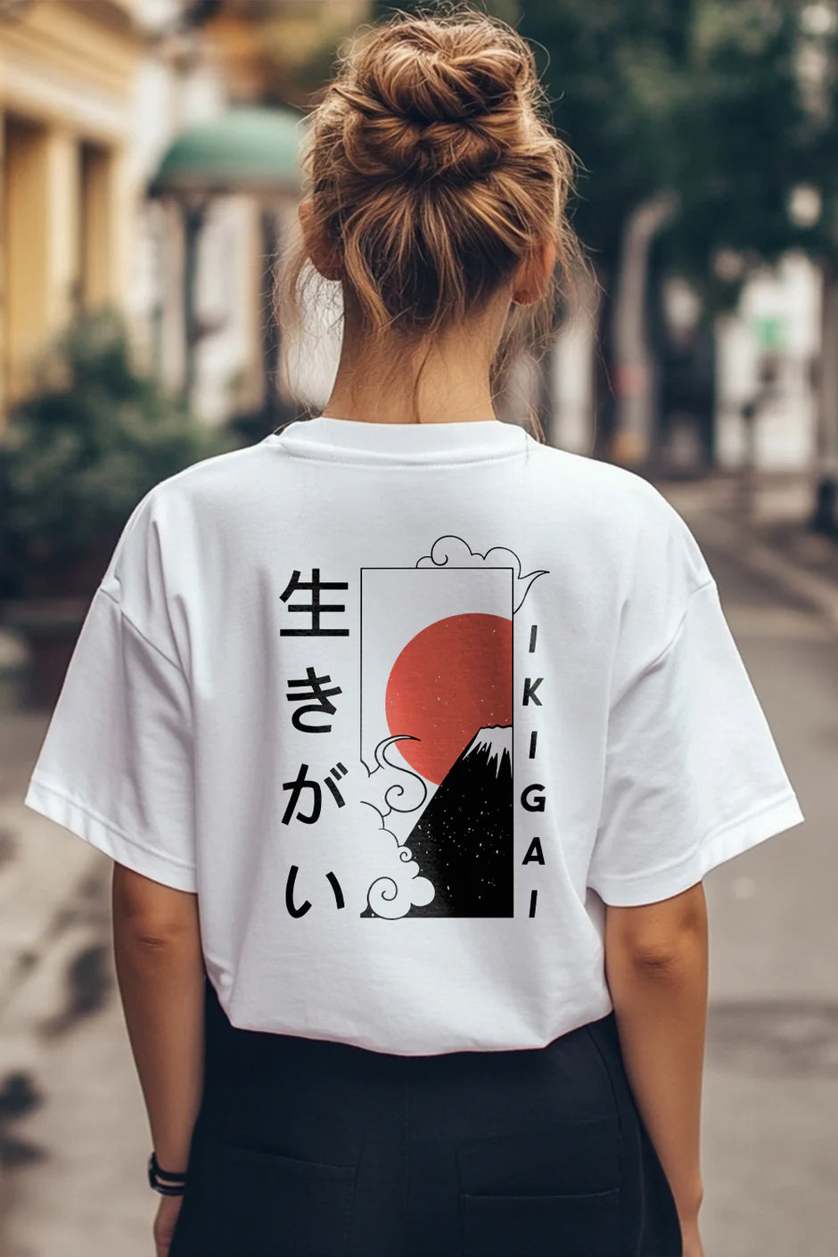 Female Ikigai Oversized T-Shirt