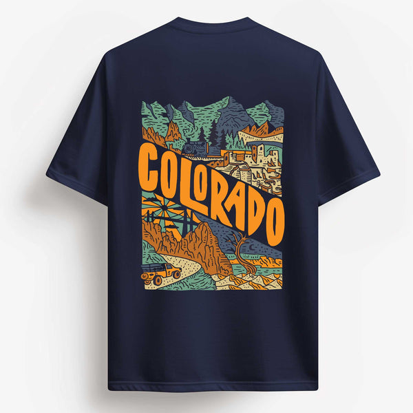 Colorado Oversized Drop Shoulder T-Shirt