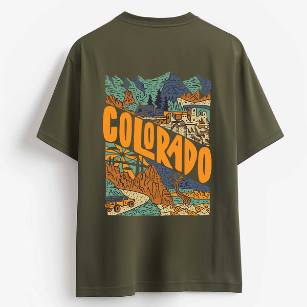 Colorado Oversized Drop Shoulder T-Shirt