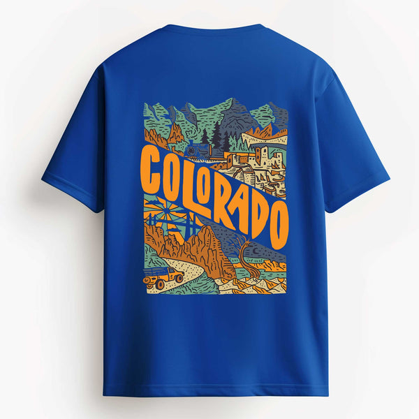Colorado Oversized Drop Shoulder T-Shirt