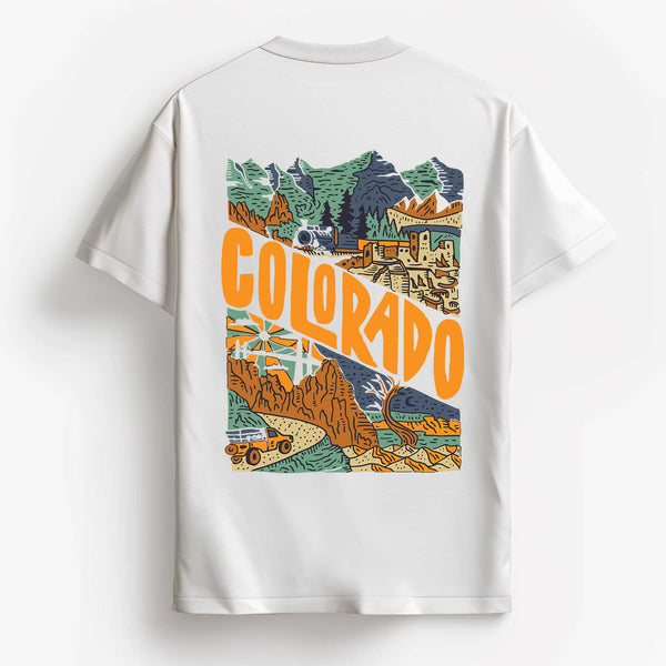 Colorado Oversized Drop Shoulder T-Shirt